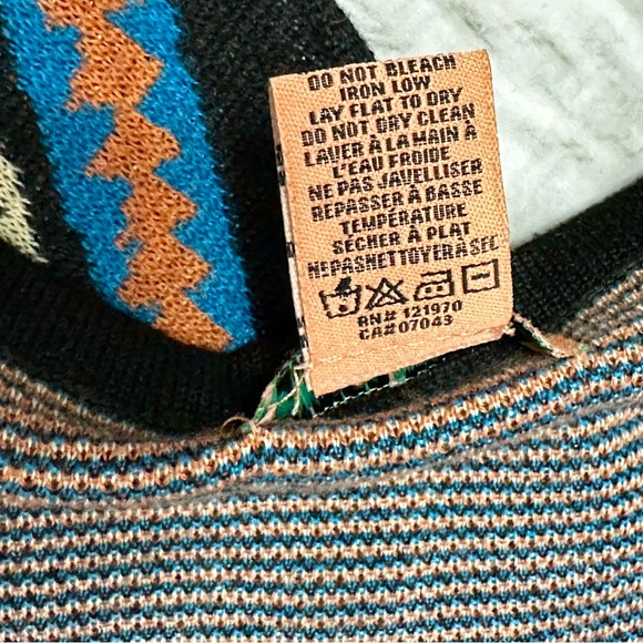 Flying Tomato Women’s Sz M Southwestern Cowgirl Sweater Dress Art To Wear Aztec - Picture 11 of 12